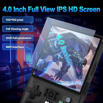 R36MAX Retro Handheld Game Console with Carrying Case